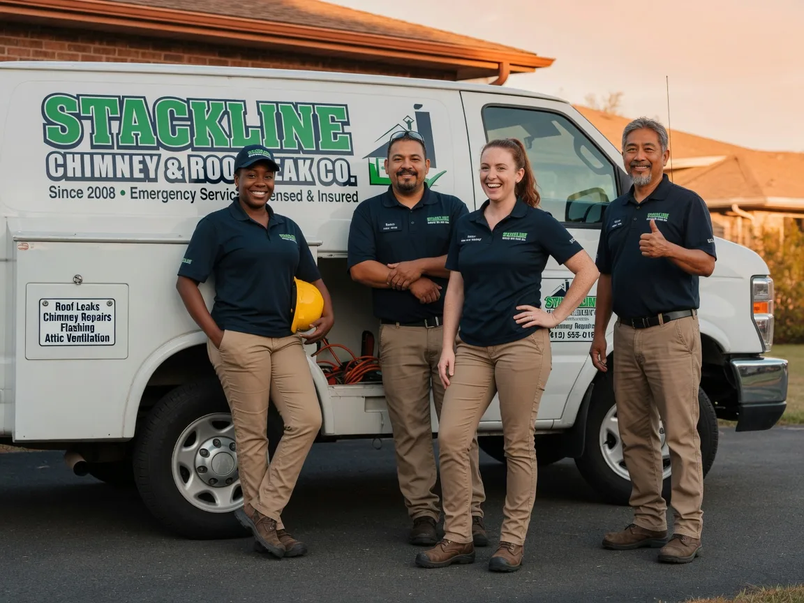 Chimney flashing repair company in Del Rio, TN